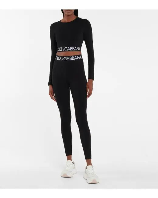 DOLCE & GABANNA - WOMEN'S COTTON CROP TOP Metroutfitstore